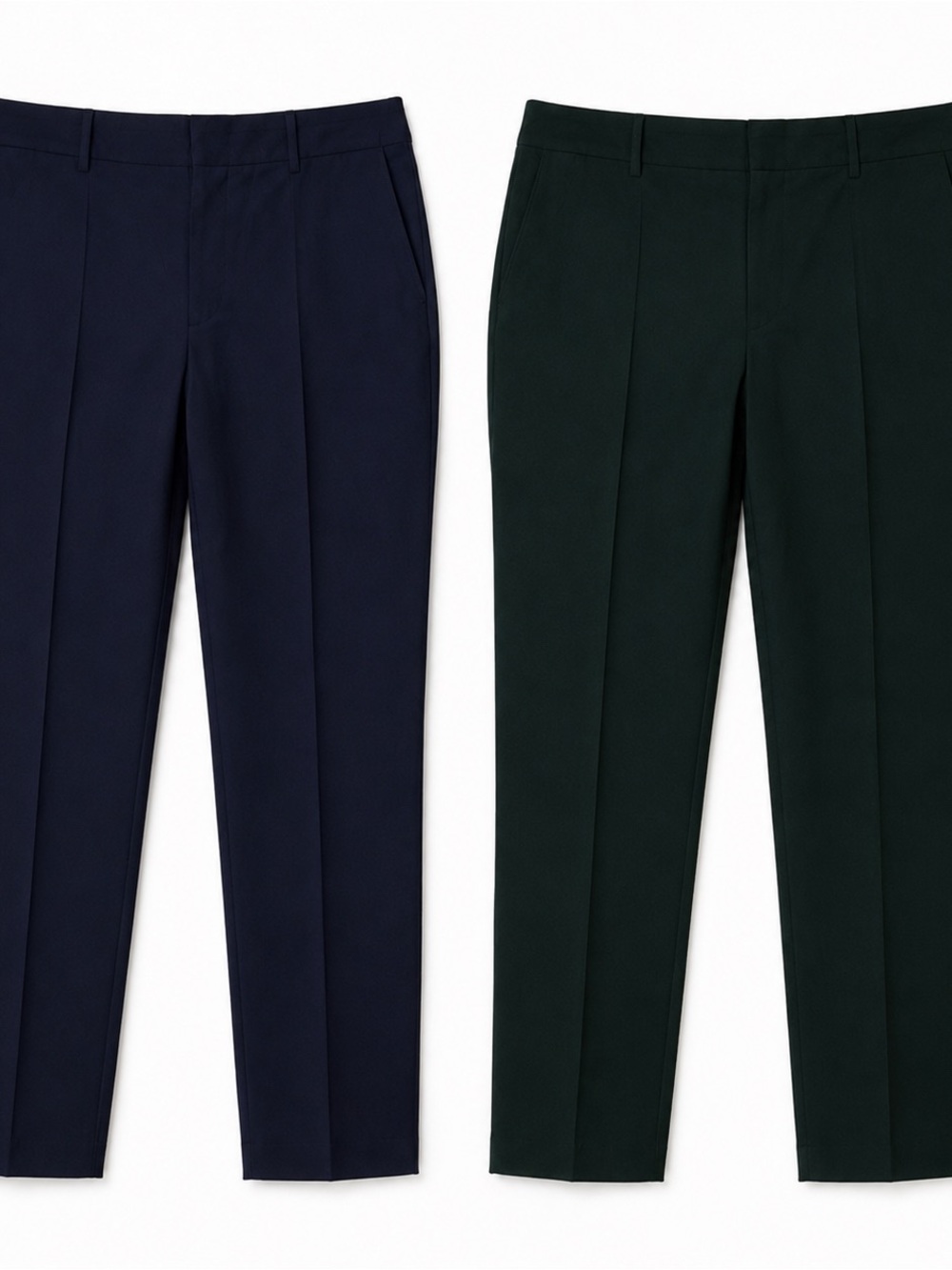 Hilary Radley Dress Pants Bundle Women’s M 34x28 Navy & Green Stretch Trousers